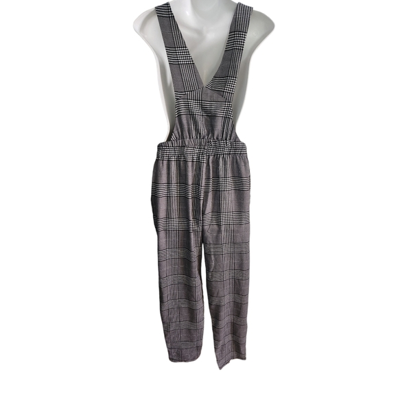 Ardene | Women's Slip-On Plaid Overalls Size M - Picture 3 of 14